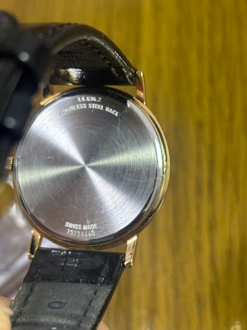 LONGINES 腕時計 ホワイト/ゴールド