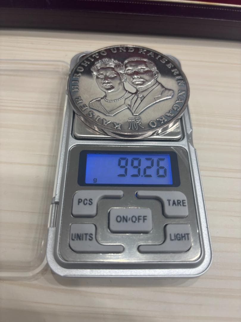 【純銀製】天皇皇后両陛下御外遊記念メダル　4点セット