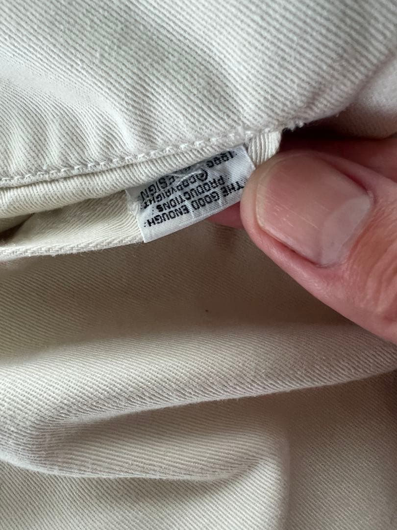 希少90s GOODENOUGH プレーンチノ Lサイズ 藤原ヒロシ着用