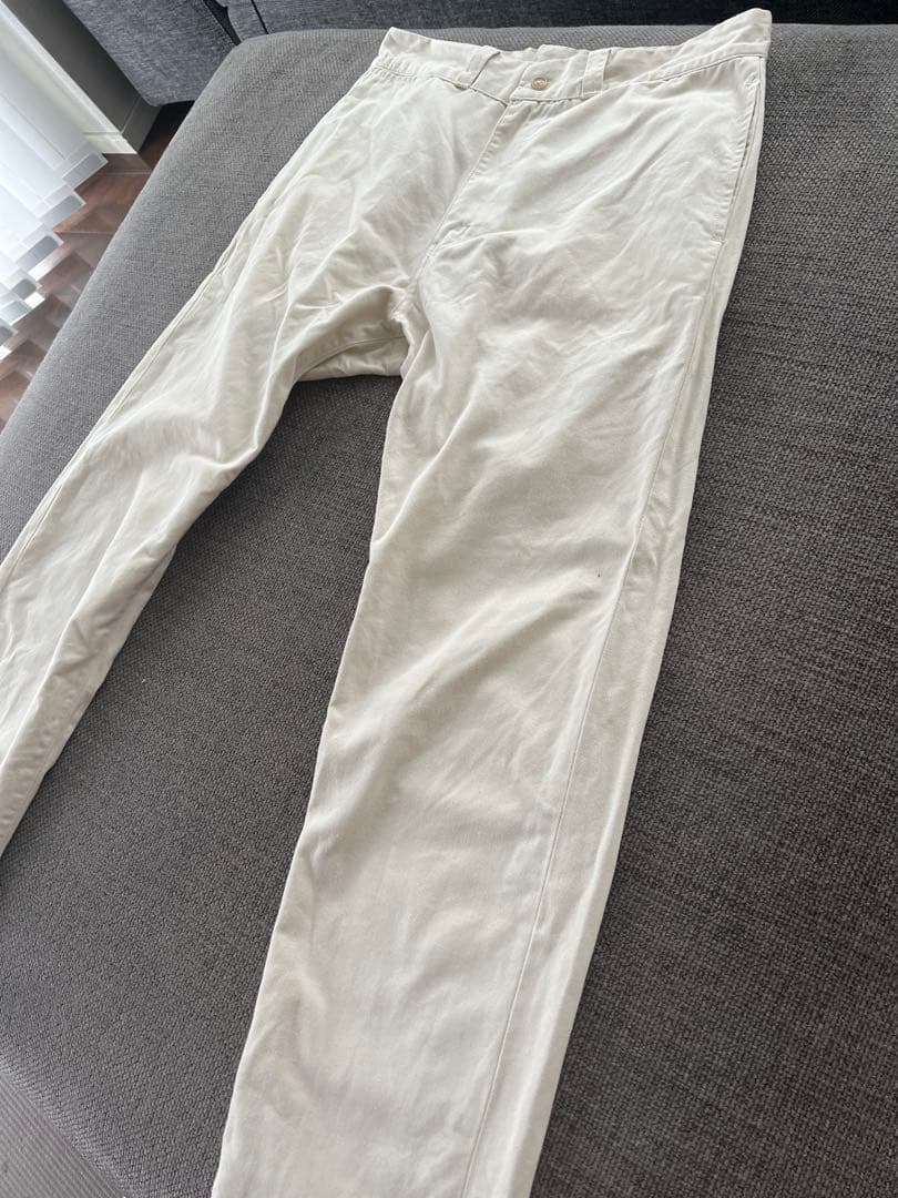 希少90s GOODENOUGH プレーンチノ Lサイズ 藤原ヒロシ着用