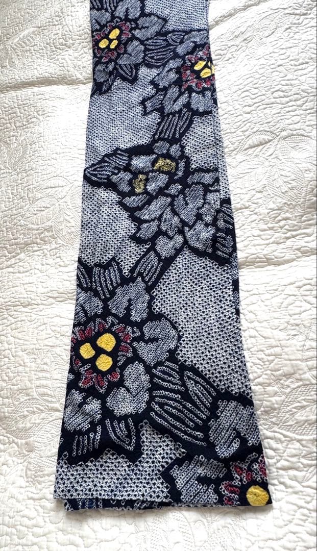 ご奉仕価格 ◆ 粋な大人の浴衣 ◆ 有松絞り 花繋ぎ 逸品