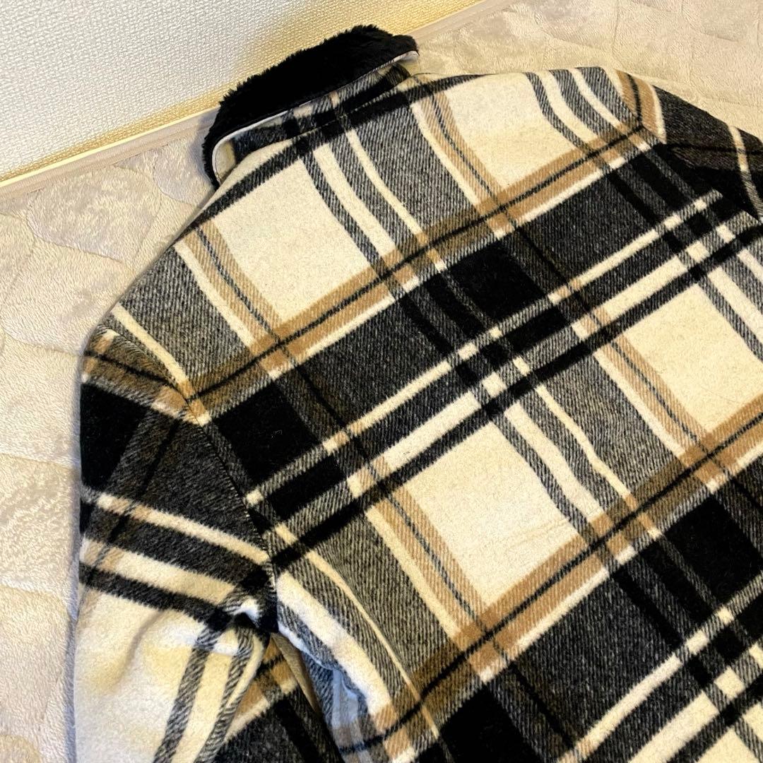 バ*ク様 Supreme Plaid Car Coat