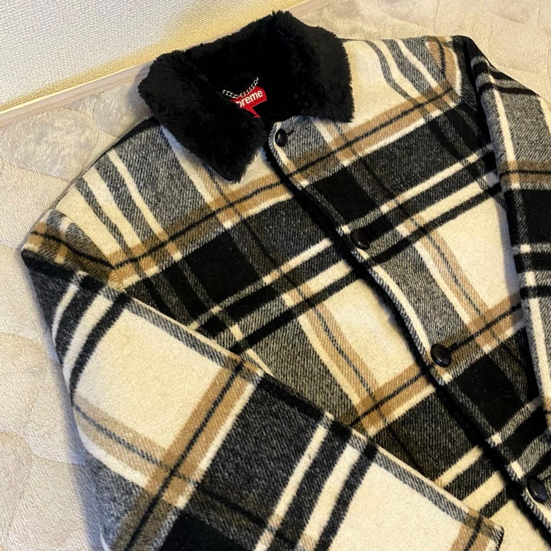 バ*ク様 Supreme Plaid Car Coat
