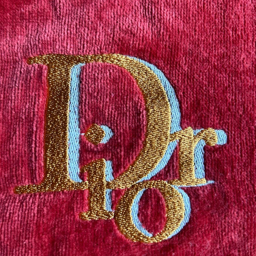 ChristianDior ロゴ刺繍　大判スポーツタオル　2色セット