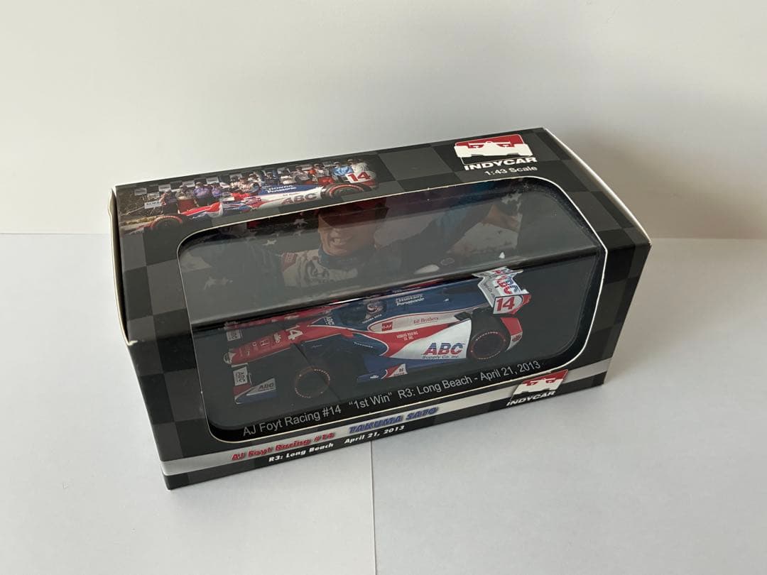 グリーンライト AJフォイトDW12 佐藤琢磨 ロングビーチGP2013