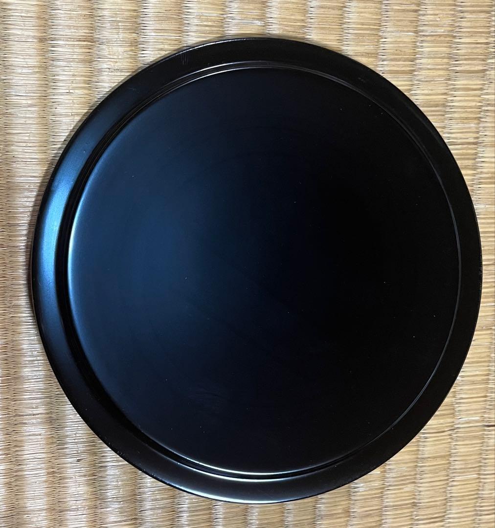 水指　『黄瀬戸　末広』『加藤景治作』『塗蓋』　共箱　茶道具