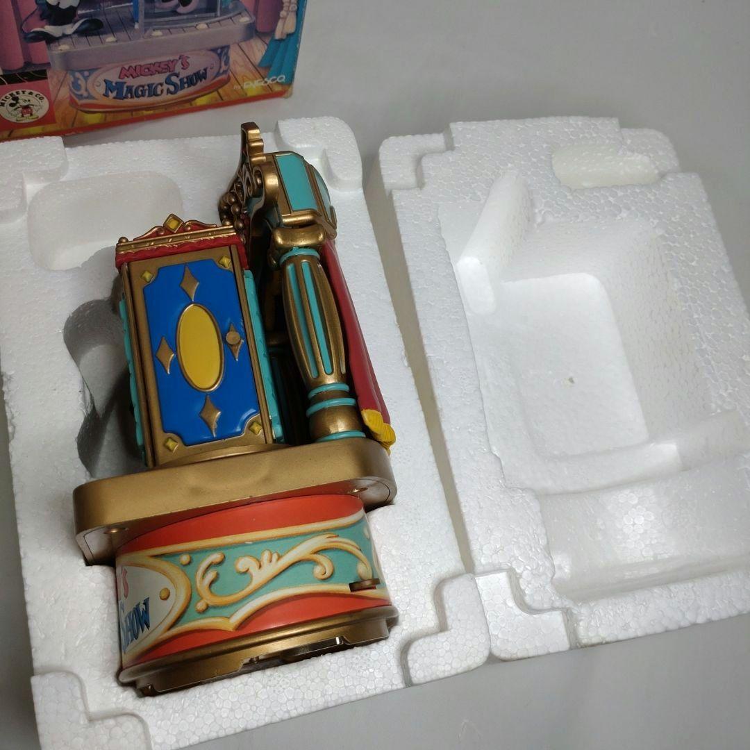 ミッキー マジックショー オルゴール エネスコ レトロ レア