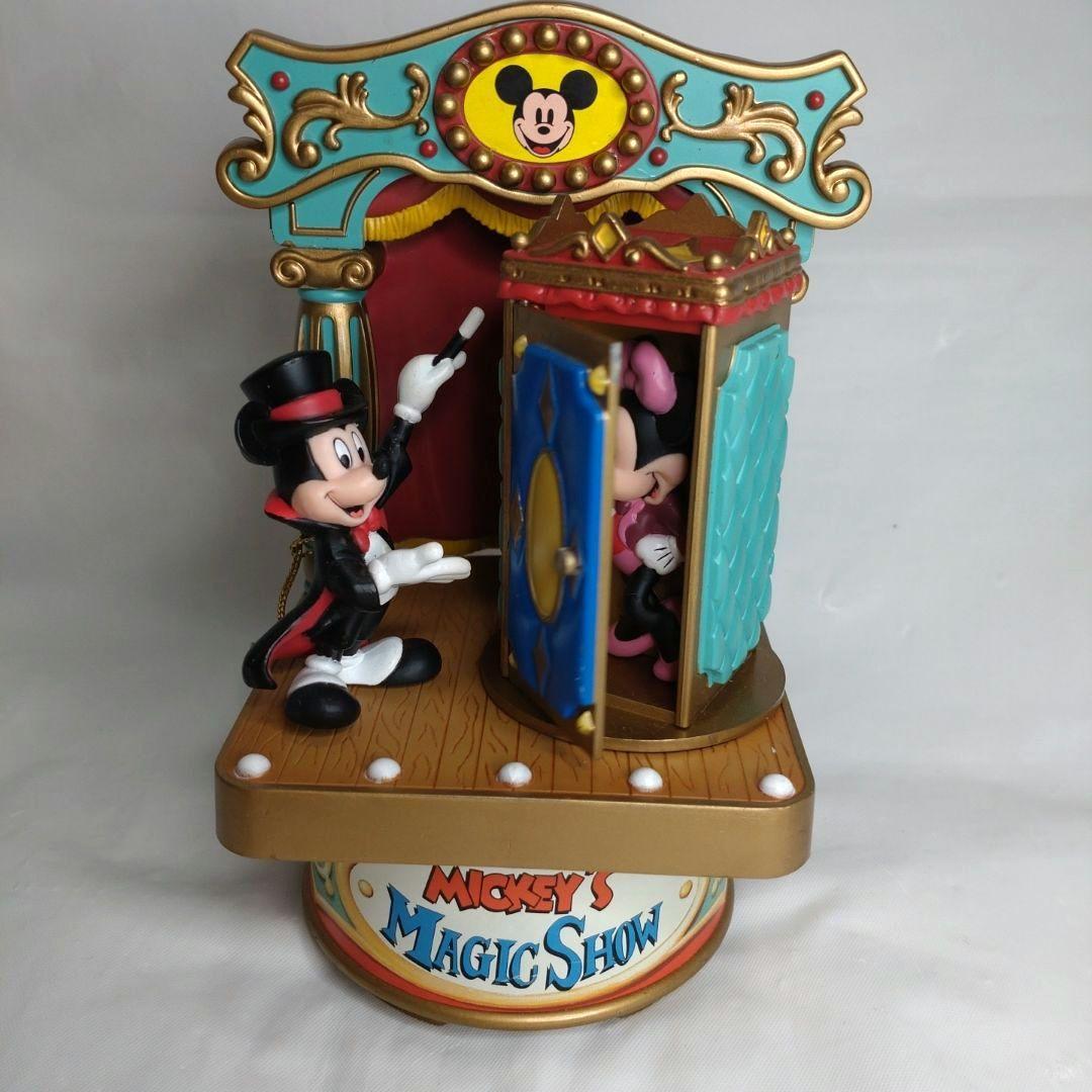 ミッキー マジックショー オルゴール エネスコ レトロ レア