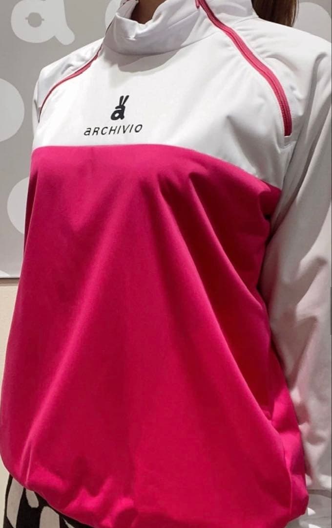 アルチビオ レディース 2024年秋冬／ 撥水保温配色プルオーバー 36サイズ