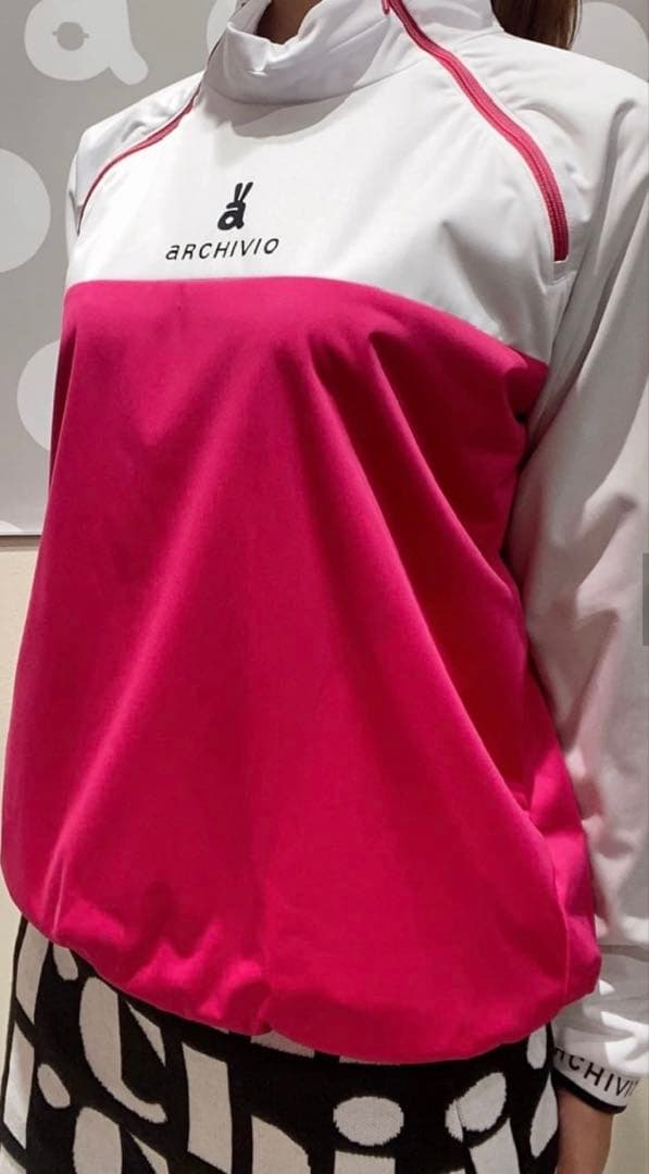 アルチビオ レディース 2024年秋冬／ 撥水保温配色プルオーバー 36サイズ