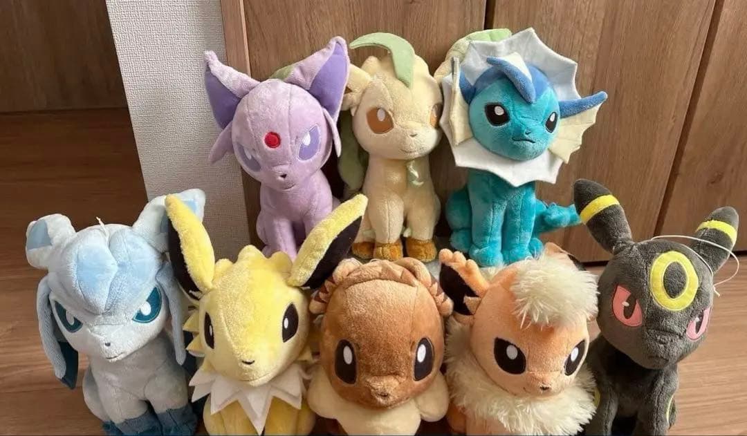 【もう処分します】ブイズ　9体　ドール　ぬいぐるみ