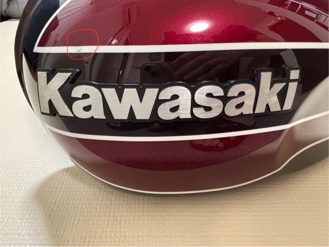 まっこページ。Kawasaki エストレア　ファイナルエディション タンク