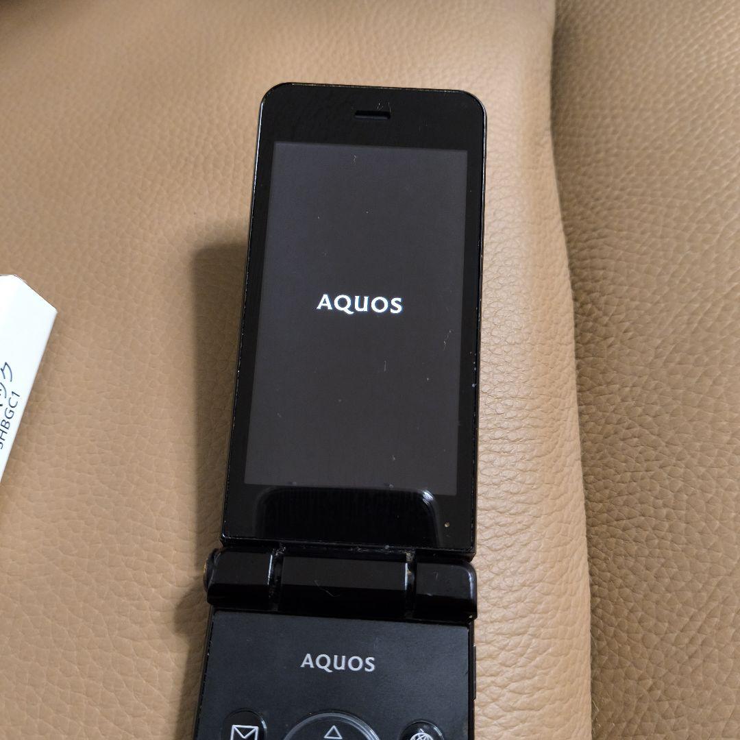 AQUOS NP601SH　ガラケー　SoftBank　新品電池パック付