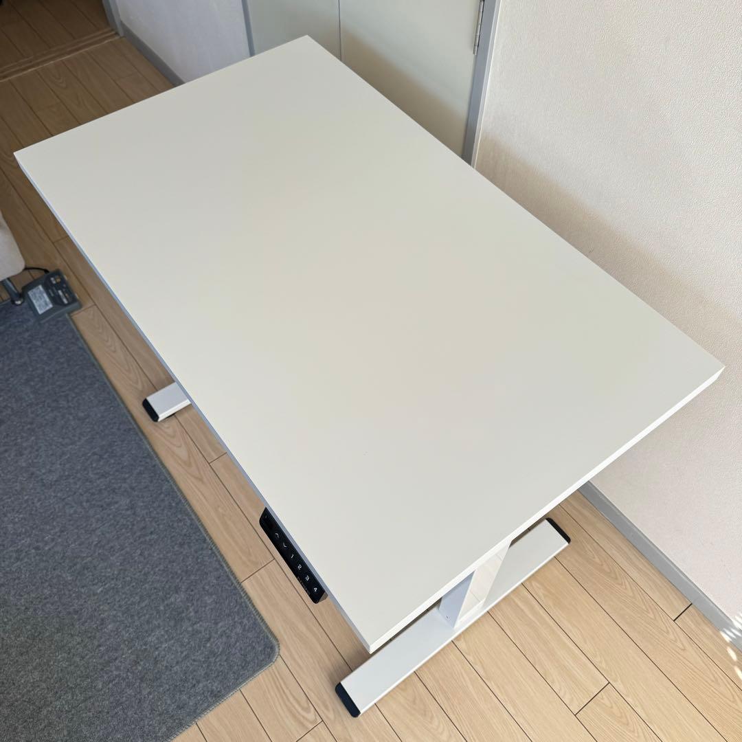 Flexispot EF1 電動昇降式デスク 天板付き ホワイト
