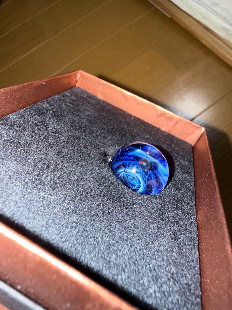 戸水賢志作　+α 宇宙ガラス　ペンダント