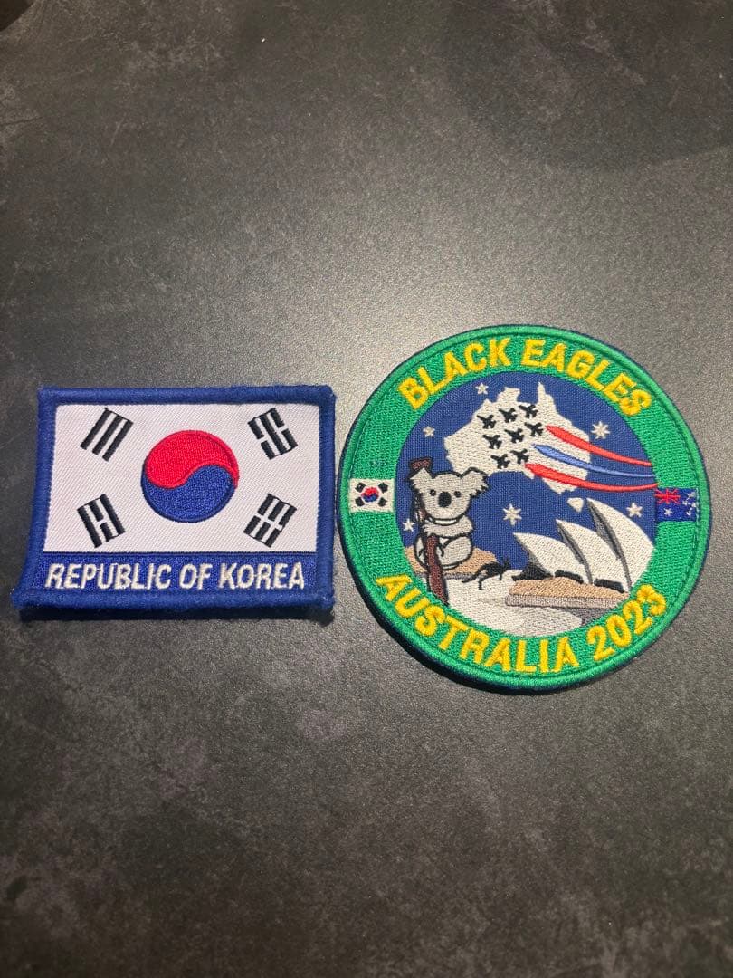 BLACK EAGLES パッチ 韓国軍