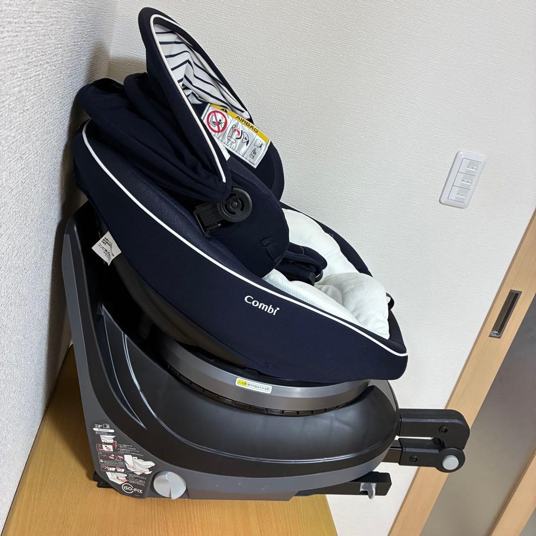コンビ クルムーヴスマート ISOFIX JJ-600 ネイビーチャイルドシート
