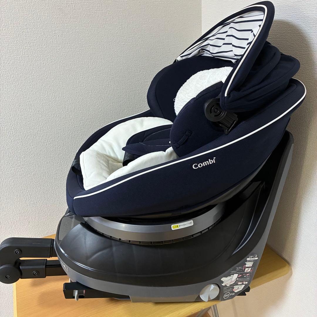 コンビ クルムーヴスマート ISOFIX JJ-600 ネイビーチャイルドシート