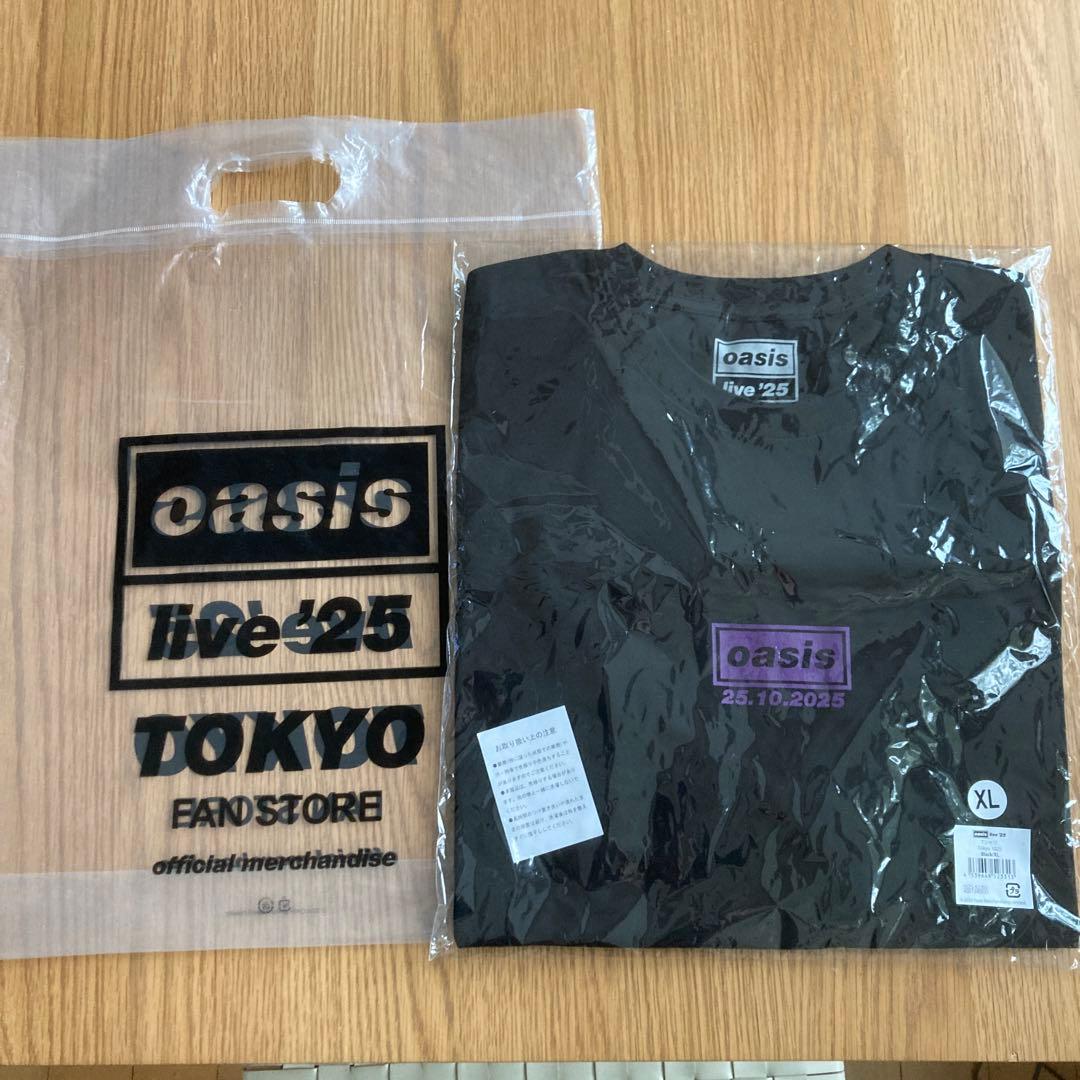 oasis live 25 東京ファンストア限定 XL Tシャツ