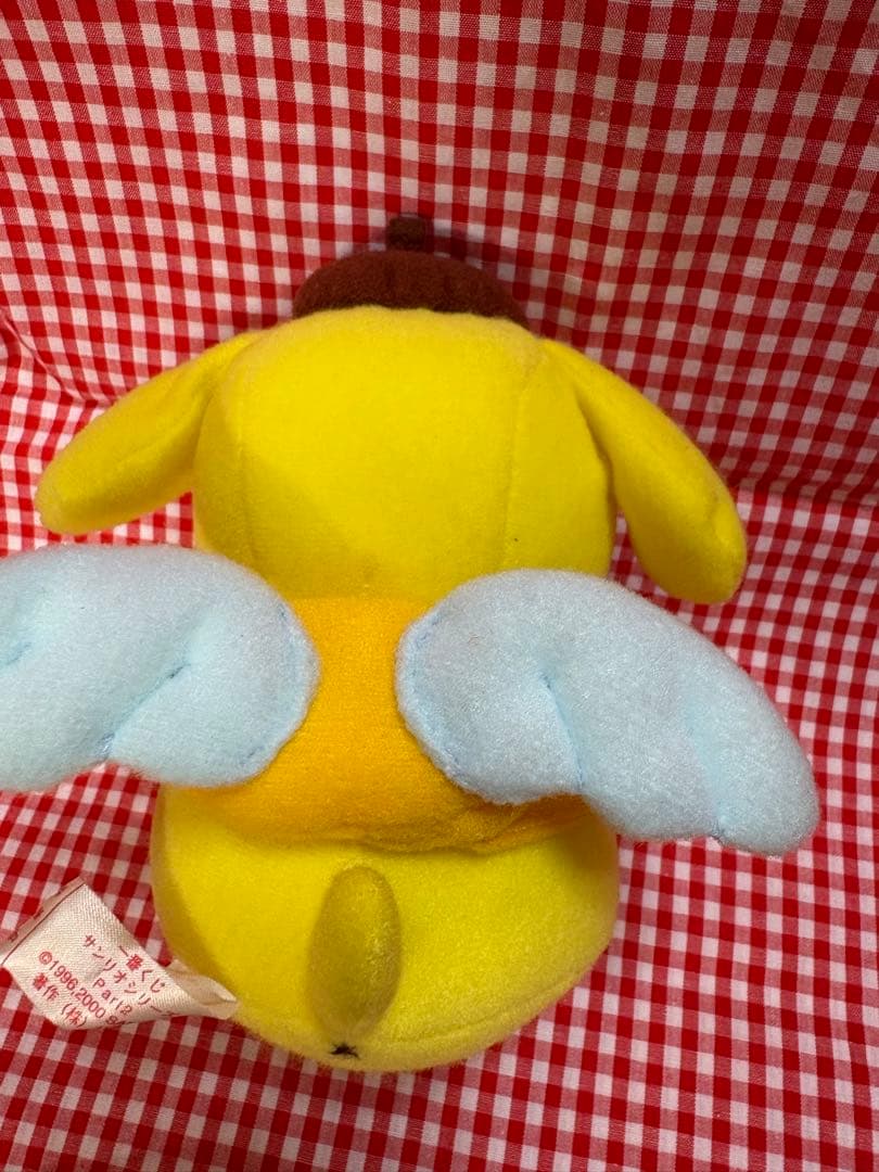 ポムポムプリン エンジェル 天使 ぬいぐるみ 平成初期