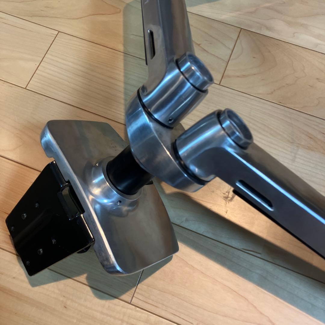 ERGOTRON エルゴトロン　LX モニターアーム デュアル 横型 シルバー