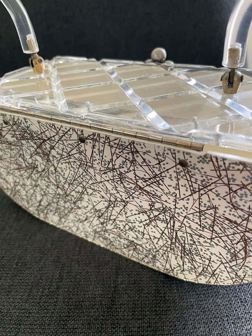 1940 〜 1950ビンテージ　超レア　ルーサイトバッグ　パーティバッグ