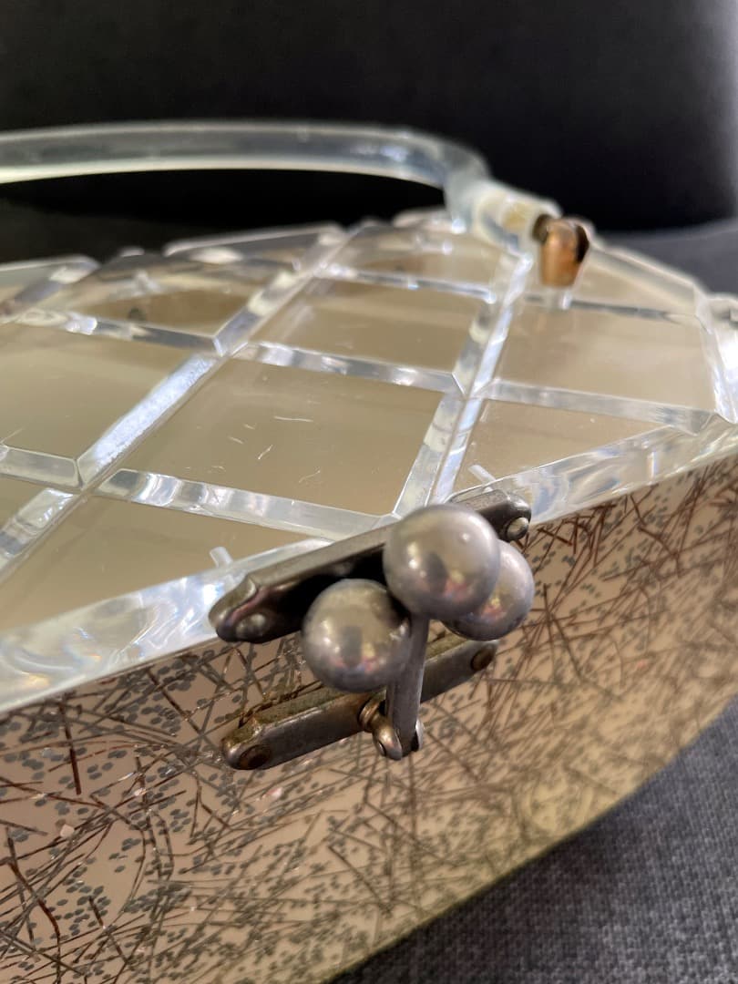 1940 〜 1950ビンテージ　超レア　ルーサイトバッグ　パーティバッグ