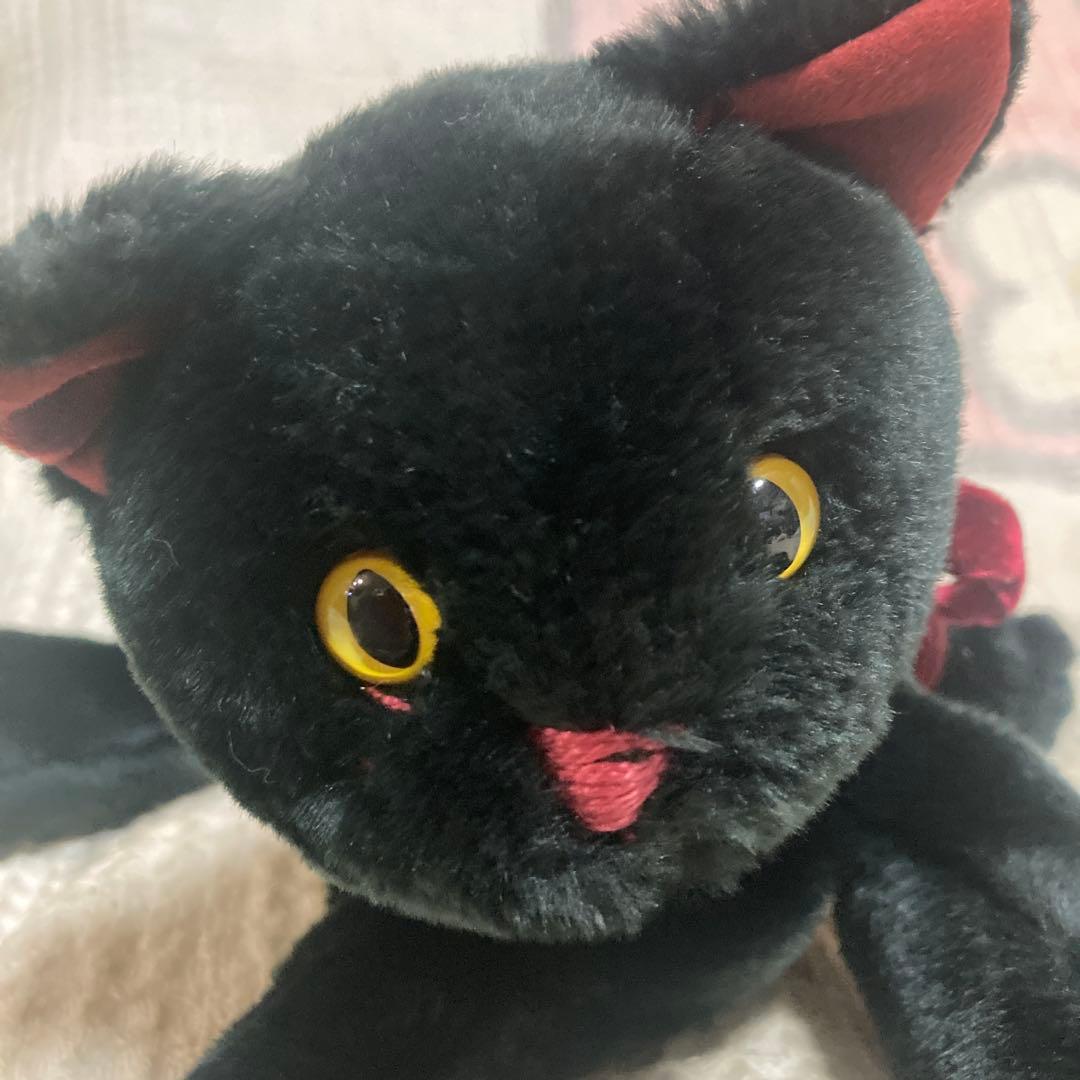 モンスイユ　ララ　黒猫＆白猫　ぬいぐるみ　中古品　バラ売り不可