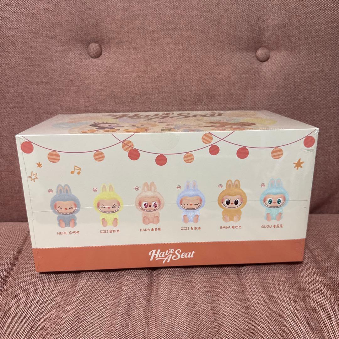 【正規品】ラブブ1BOX（６個入）Have a Seat Plushseries