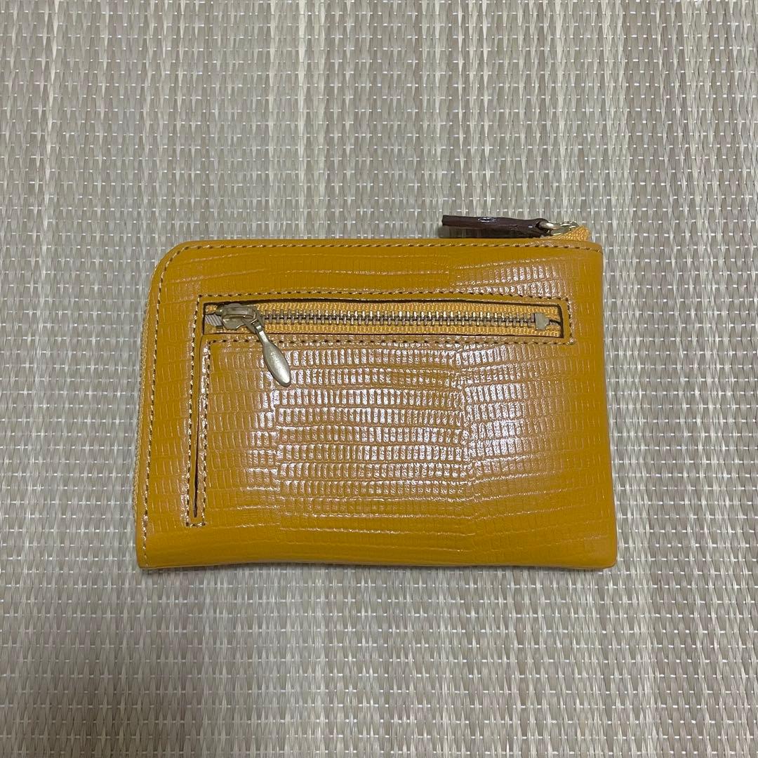 Dakota ダコタ ミニ財布 カードケース マスタード