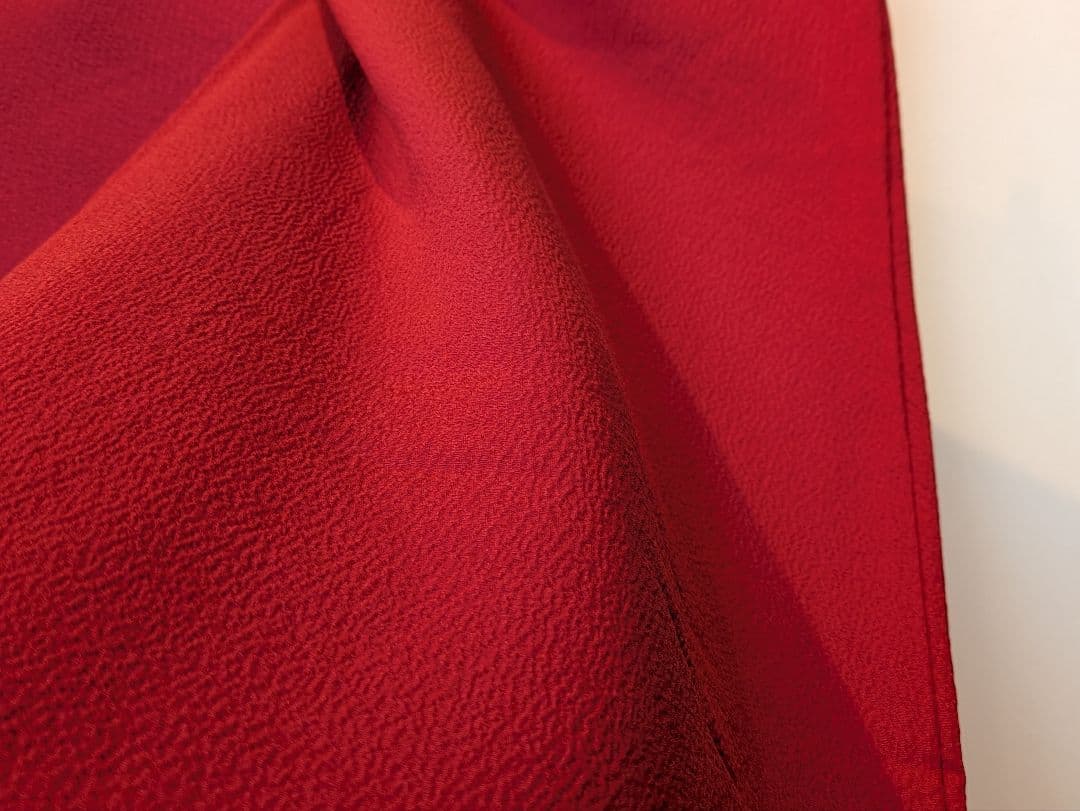 振袖フルセット 身丈157裄62 色無地 赤 蘇芳色 逸品 成人式