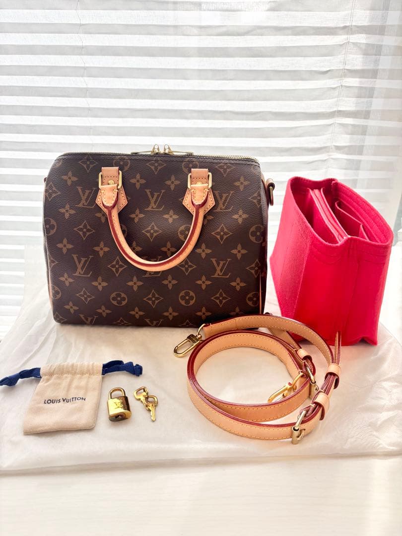 極美品　ルイ・ヴィトン　スピーディ・バンドリエール 25 ショルダーバッグ