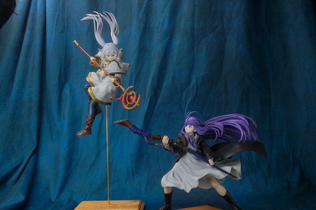 葬送のフリーレン　ガレージキット　塗装完成品　フリーレン＆フェルン　戦闘ver.