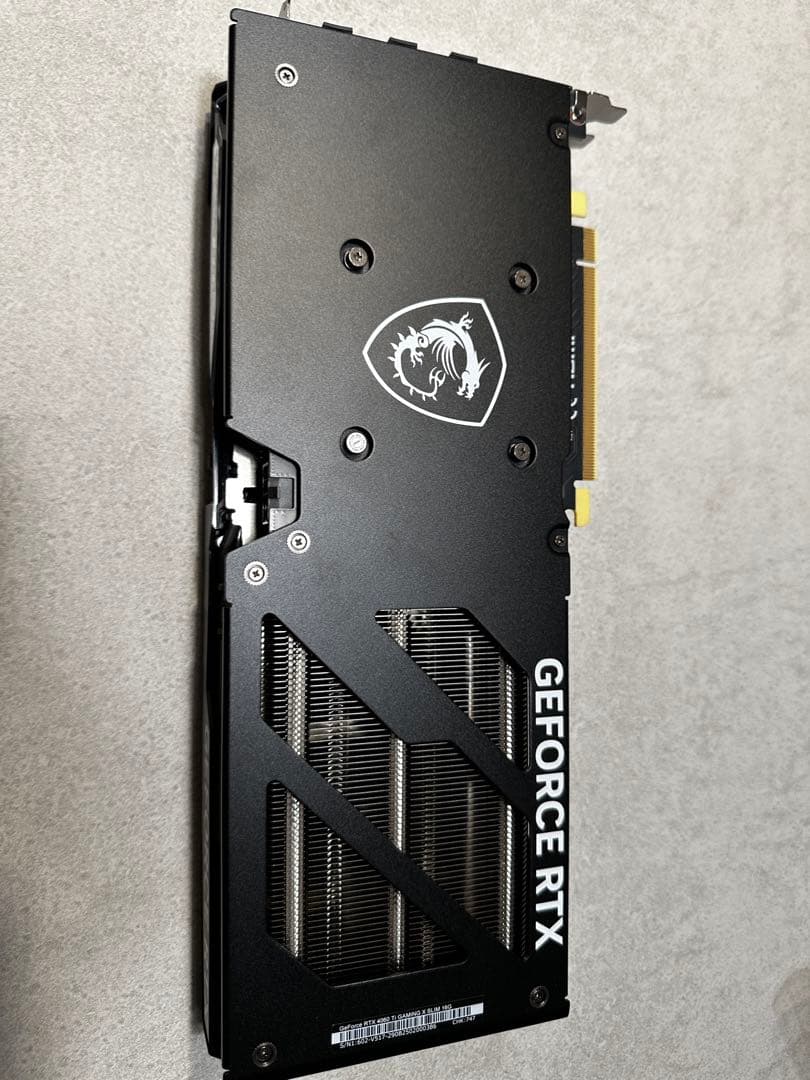 グラフィックボード・グラボ・ビデオカード MSI GeForce RTX 4060Ti 16G SLIM X