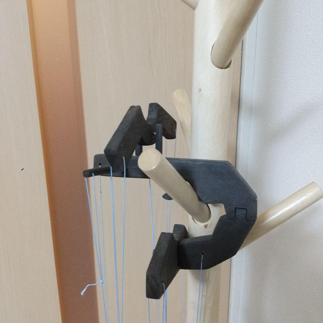 木製 骸骨 マリオネット 大道芸タイプ