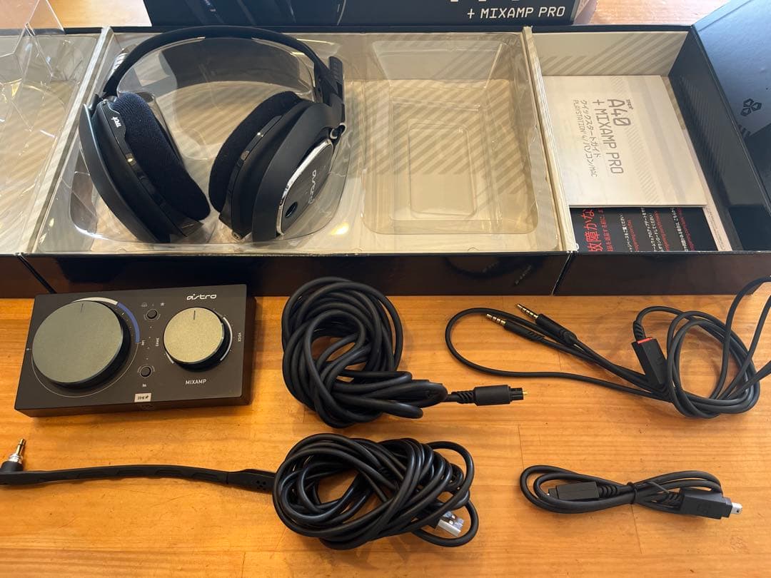 ASTRO A40 ヘッドセット MixAmp ➕HDMIアダプターps5