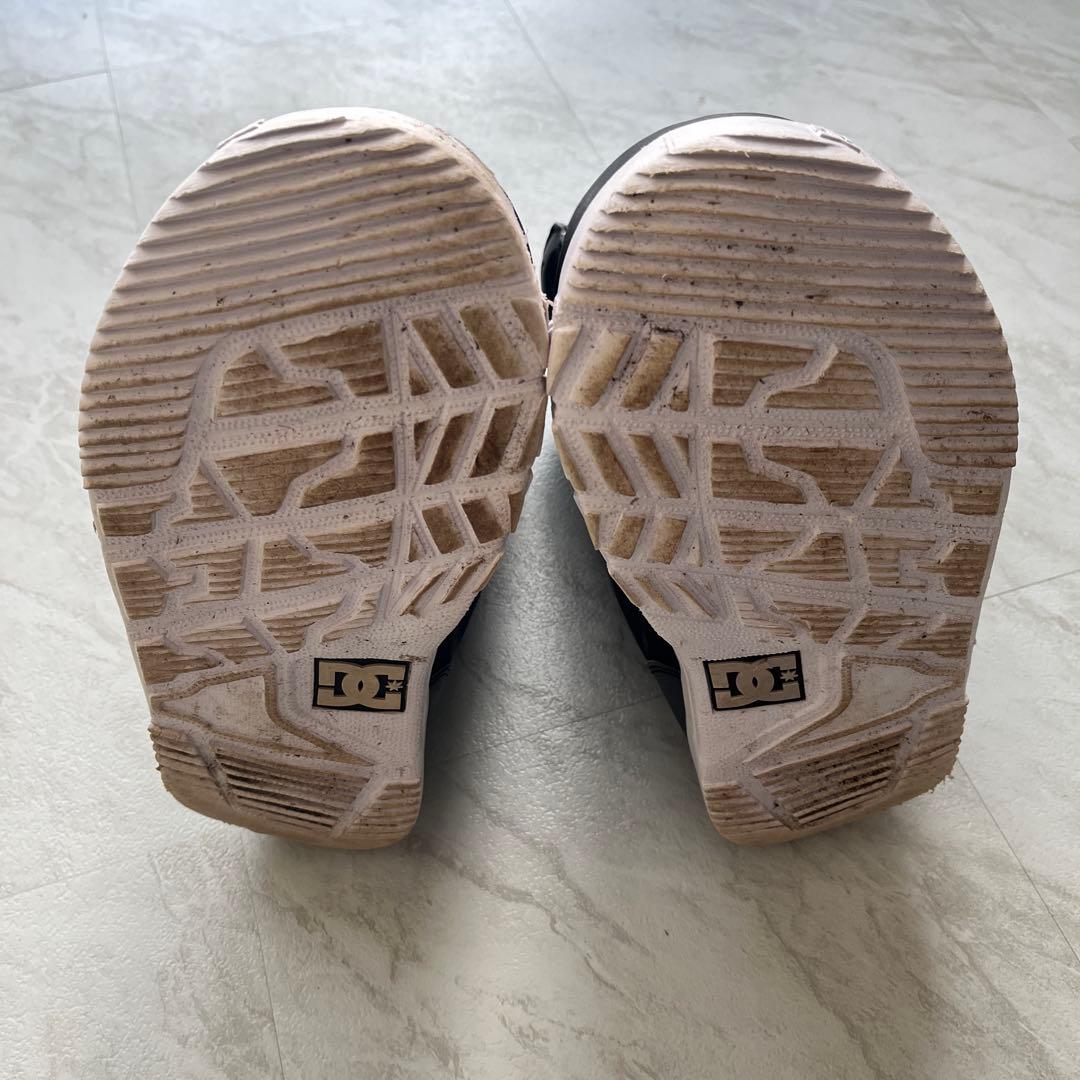 DC スノーボードブーツ ブラック DCロゴ メンズ スノボ用品 ロゴ 28cm