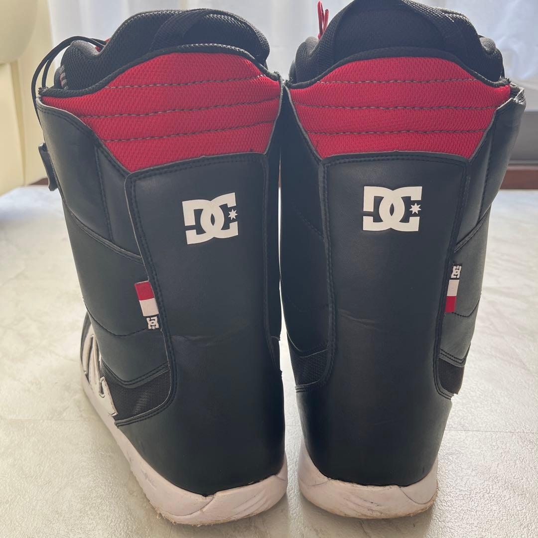 DC スノーボードブーツ ブラック DCロゴ メンズ スノボ用品 ロゴ 28cm