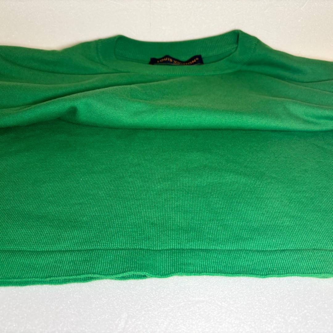 【ランクSA】LOUIS VUITTON 半袖シャツ Lサイズ 袖モノグラム