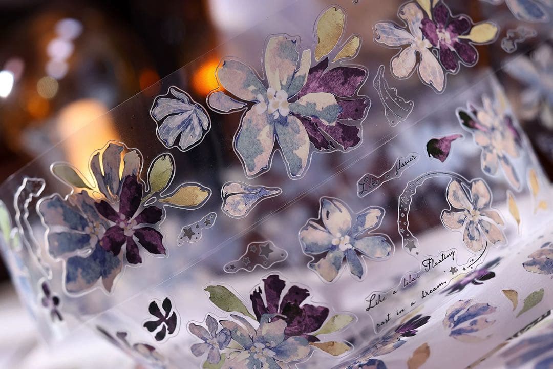 ⭐️SALE⭐️小白家文創《梦》海外マスキングテープ マステ 【2749】