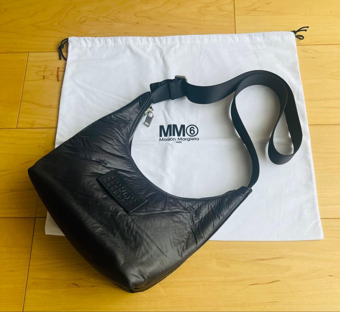 【MM6 Maison Margiela 】ホーボーショルダーバッグ