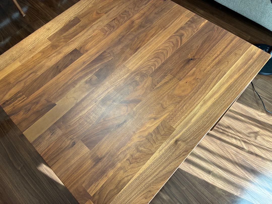無印良品 ウォールナット ダイニングテーブル 80cm
