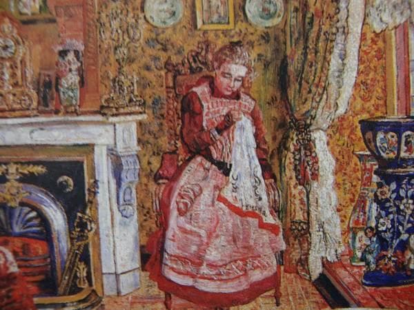 Ensor、LA BROUDEUSE、希少画集画、新品額装付
