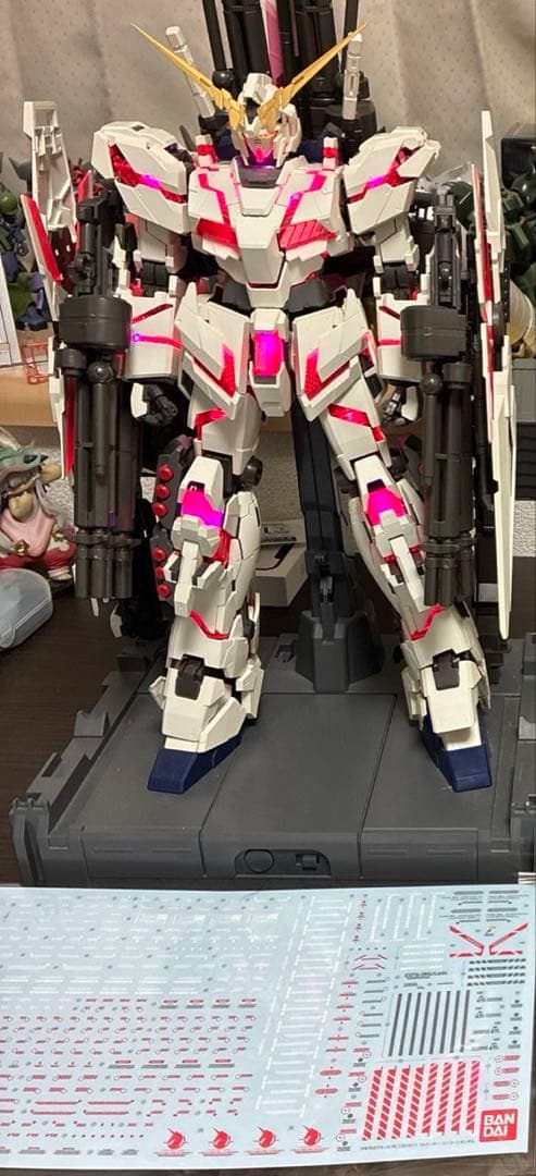 ガンプラ PG フルアーマーユニコーンガンダム　拡張パーツ　LEDユニットセット