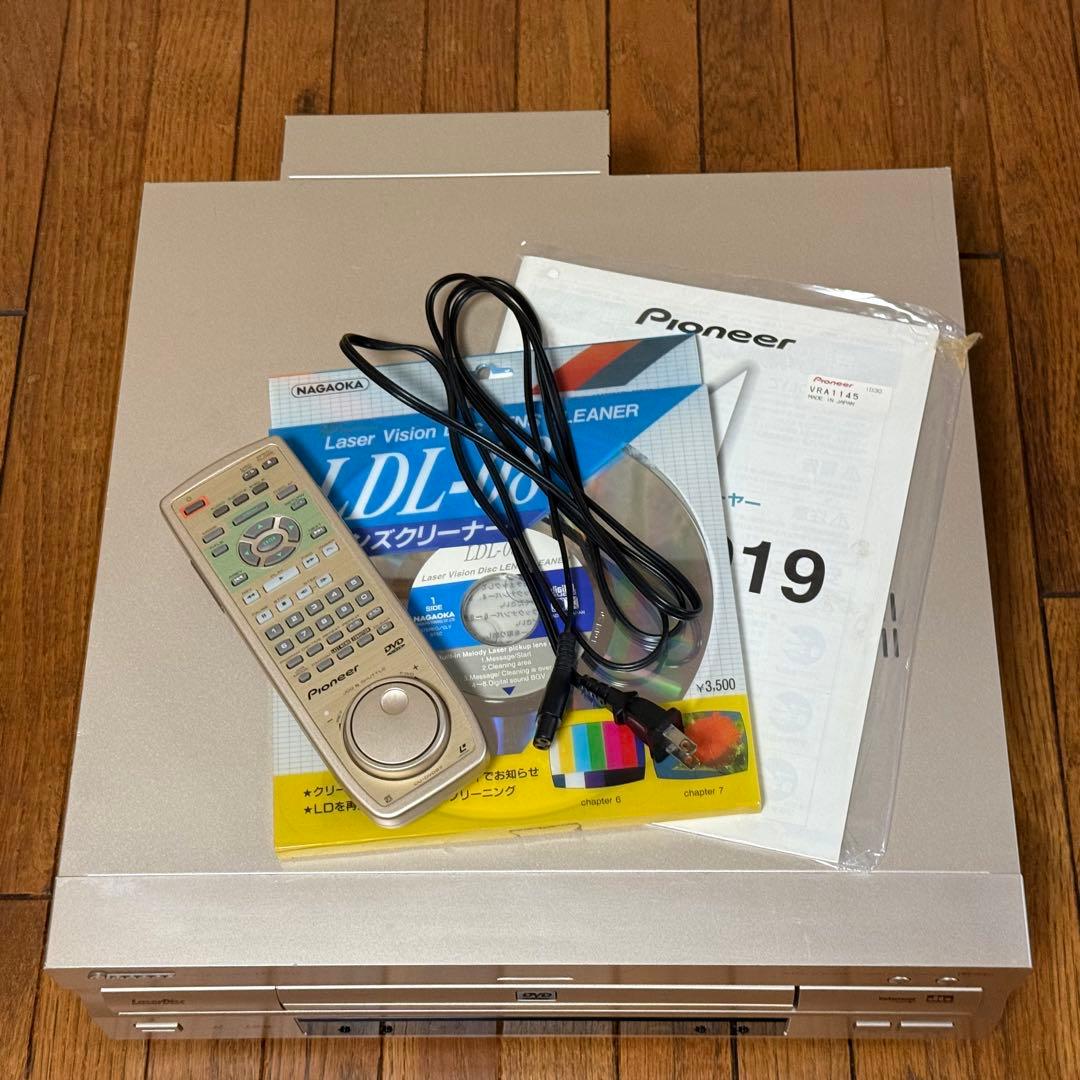 Pioneer パイオニア DVD/LDプレイヤー DVL-919 動作確認済