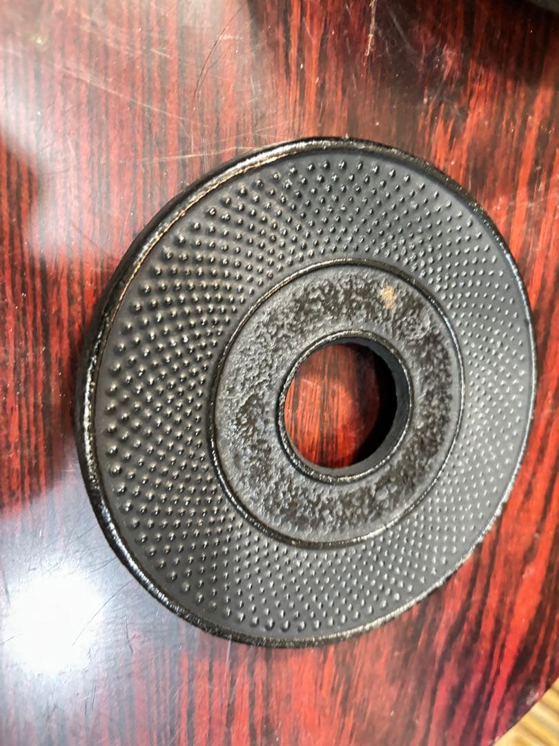 南部鉄瓶 最高級品種 瓶敷き付き サビ有りますから 10分の１激安