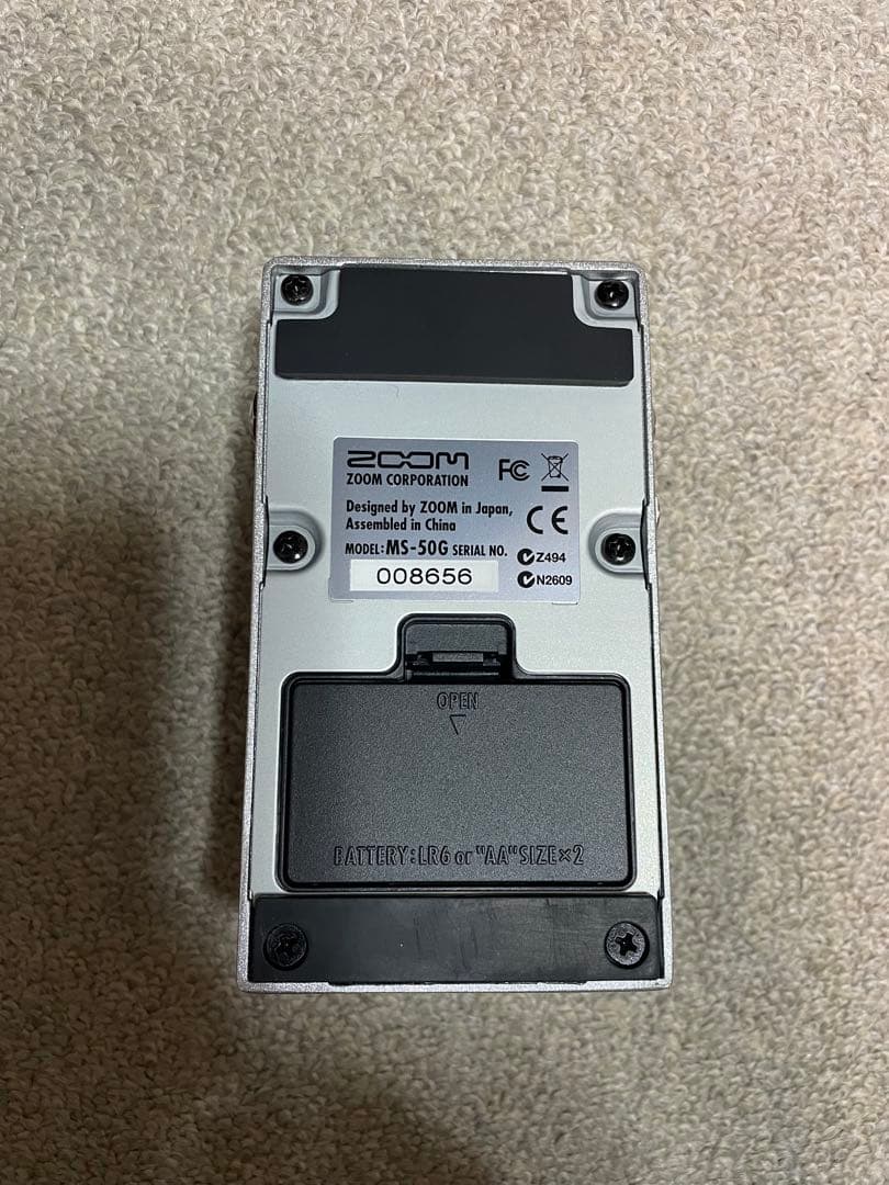 【中古美品】zoom ms-50g マルチストンプ