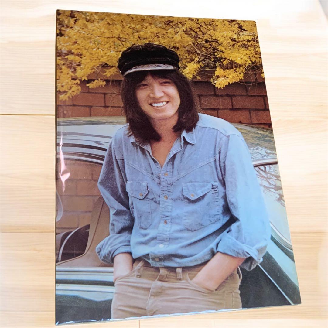 【レア】パネルポスター　よしだたくろう、吉田拓郎　昭和レトロ