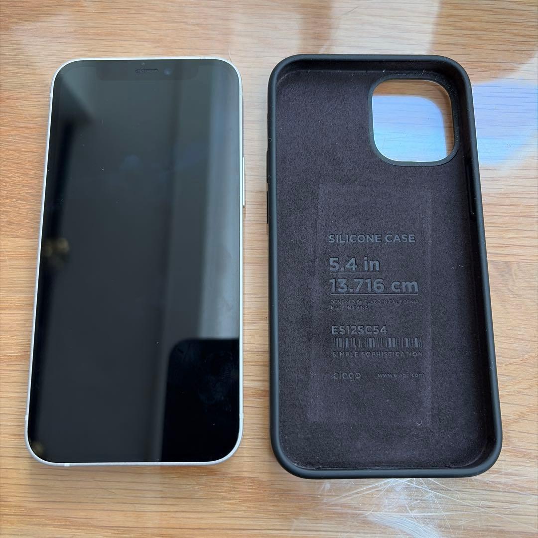 【シャッター音なし】iPhone 12 mini 128GB ホワイト