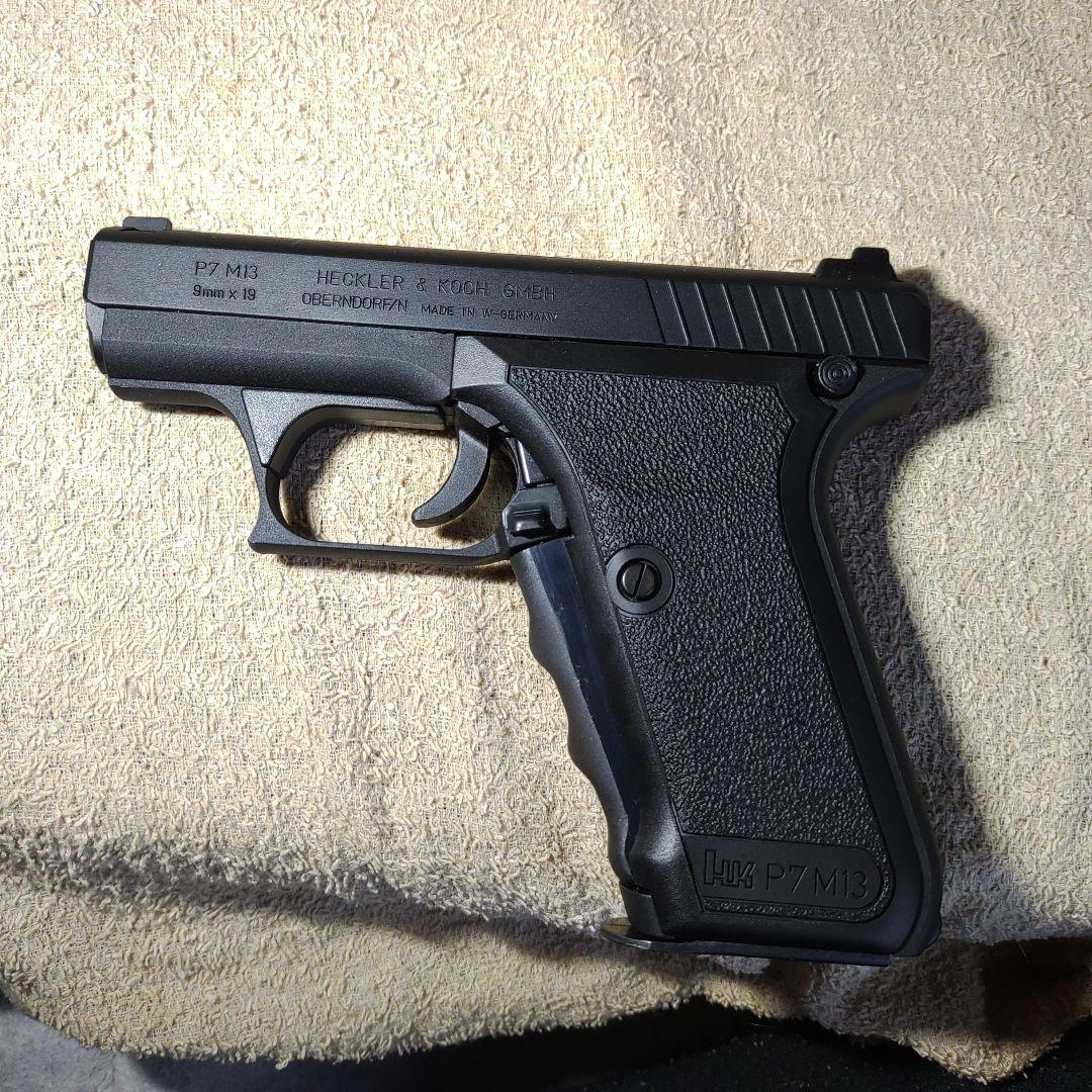 H&K P7 M13 ガスガン ブローバックヘビーウェイトモデル
